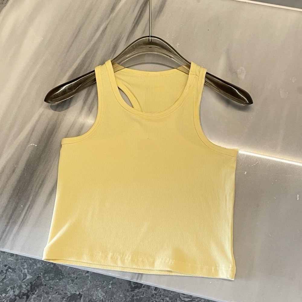 2026 women's new fashion casual five-color threaded short vest