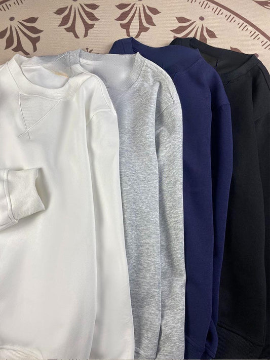 Women 2025 New Fashion Long-sleeved Thin style sweatshirt