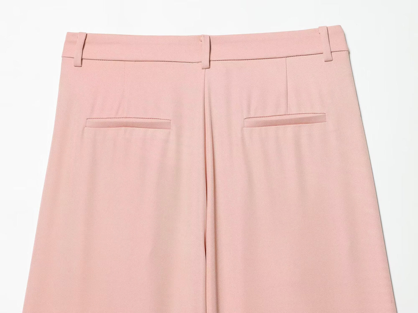 Women's loose pleated wide leg pants