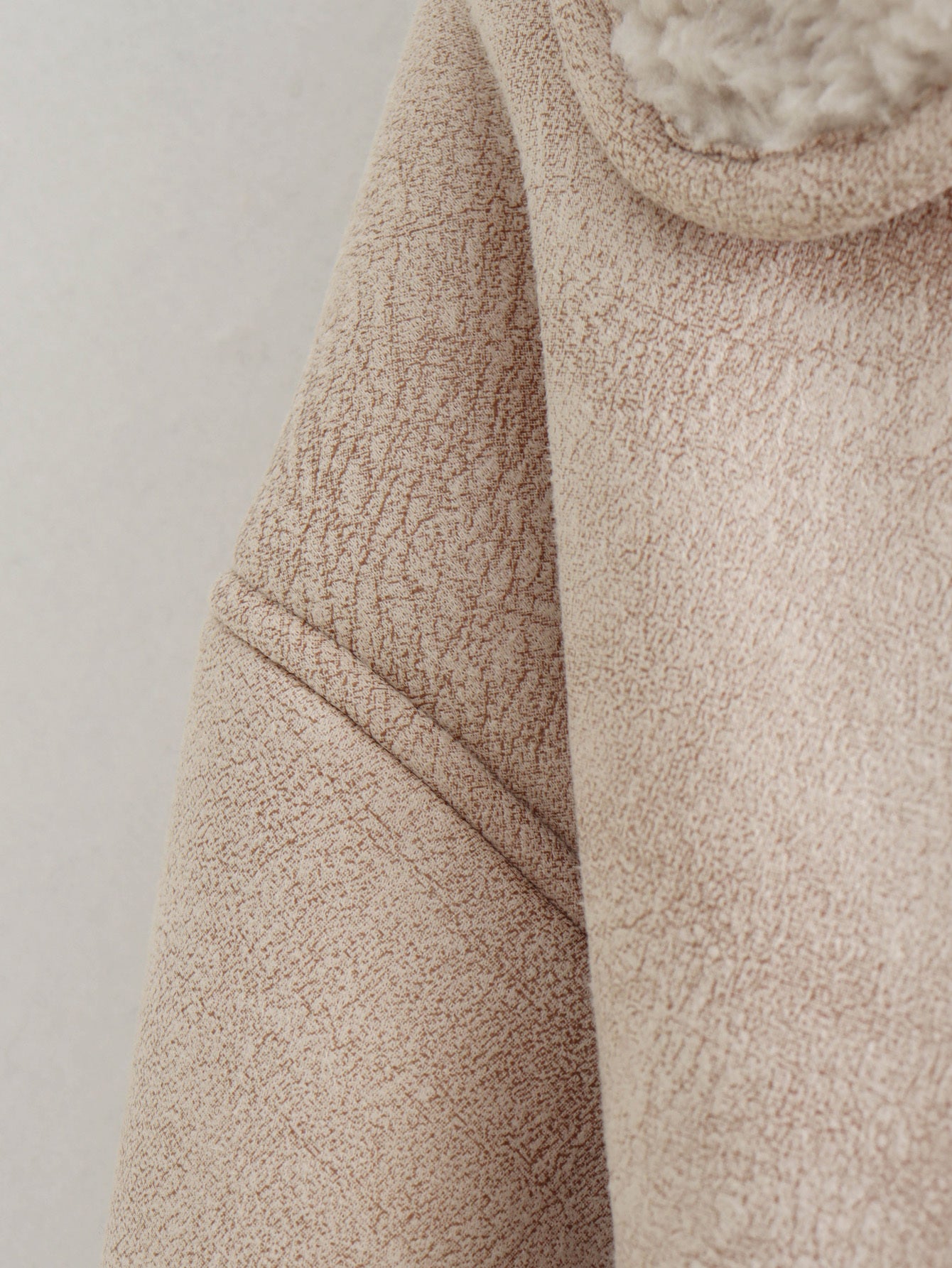 Women 2025 New Suede fleece-lined warm coat