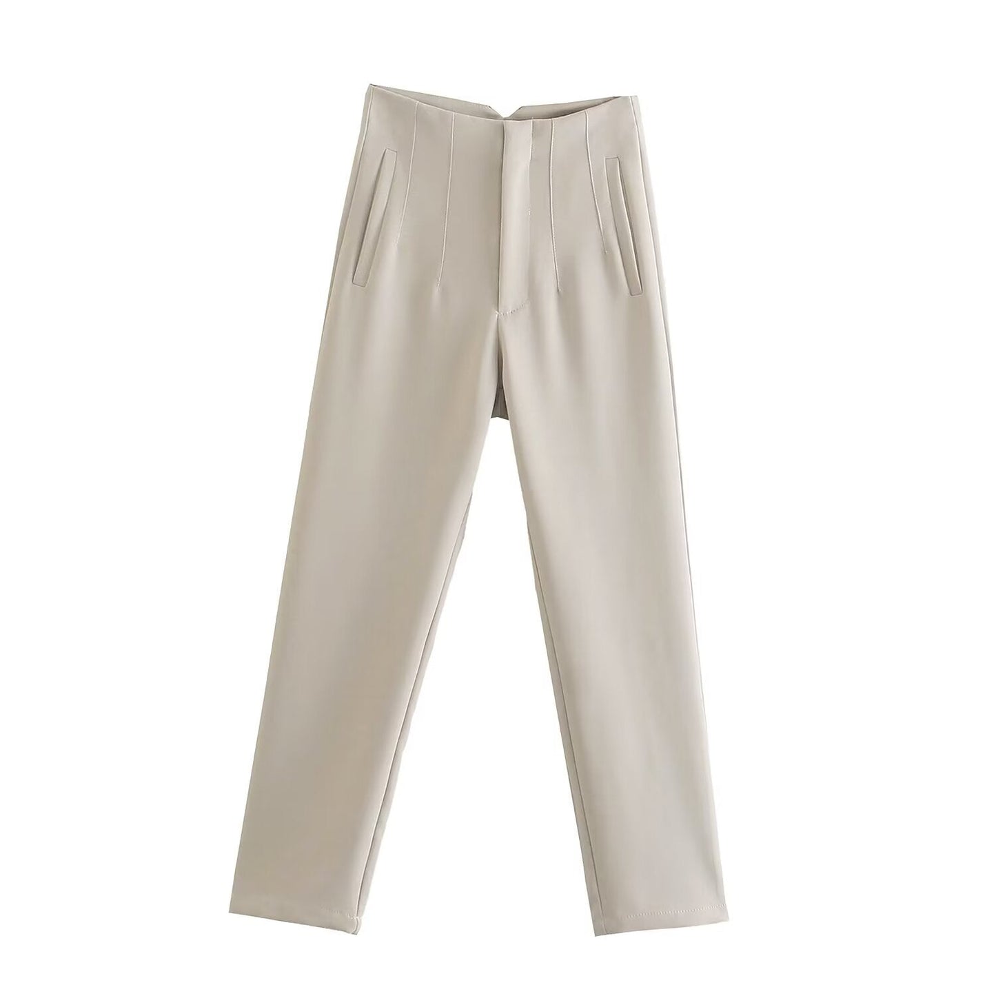 2026 Women's multi-color pleated high waisted pants