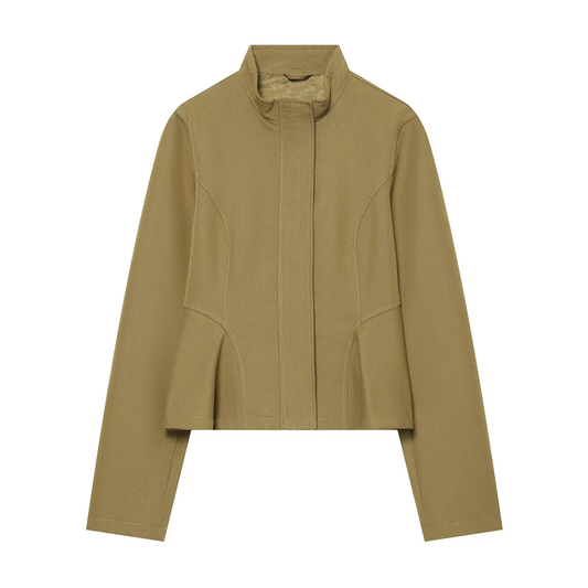Women's slim short skirt style jacket Coat
