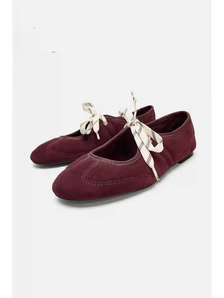 Women's flat shoes fashionable ballet flats