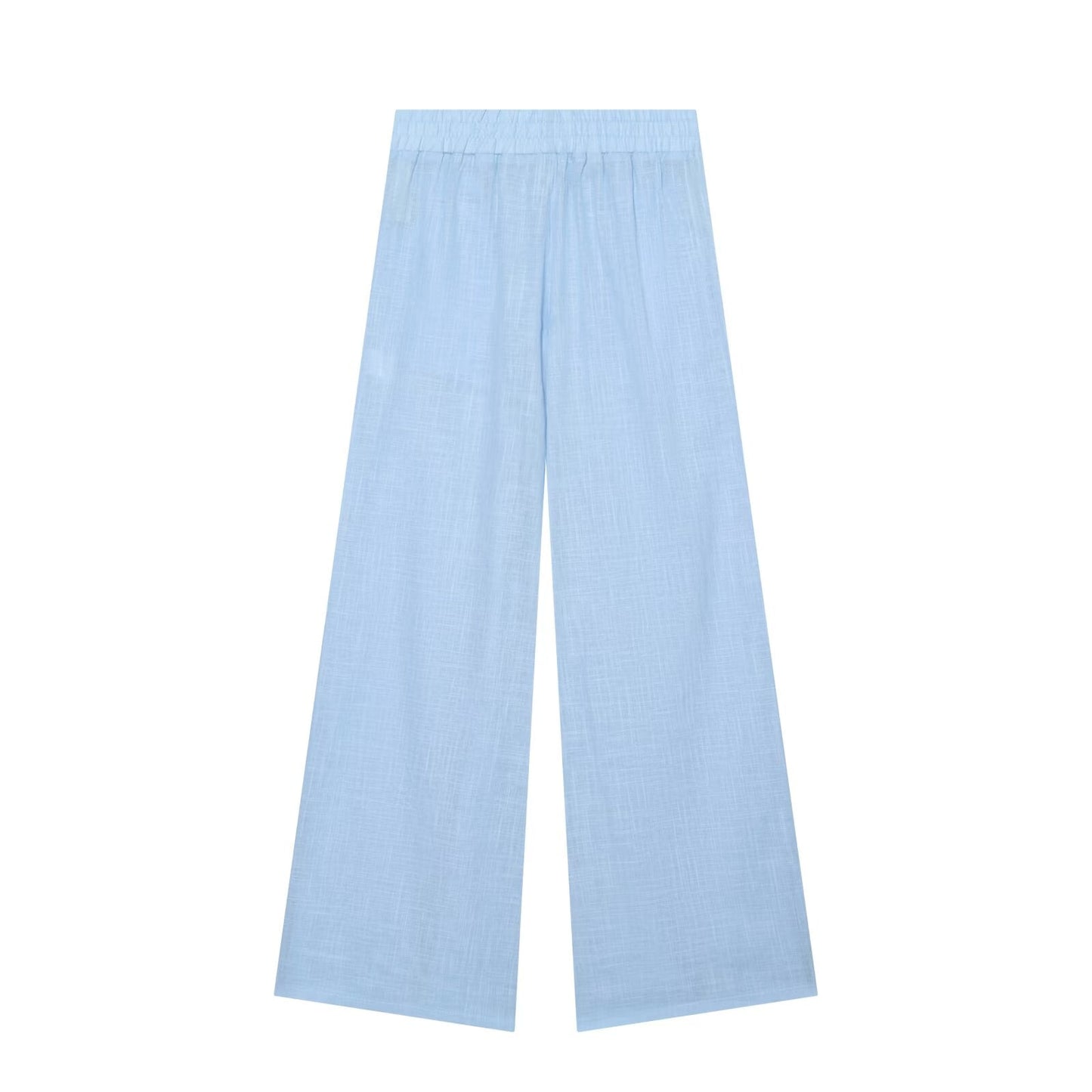 suit Women's 2 pieces linen blend zipper shirt+Pants