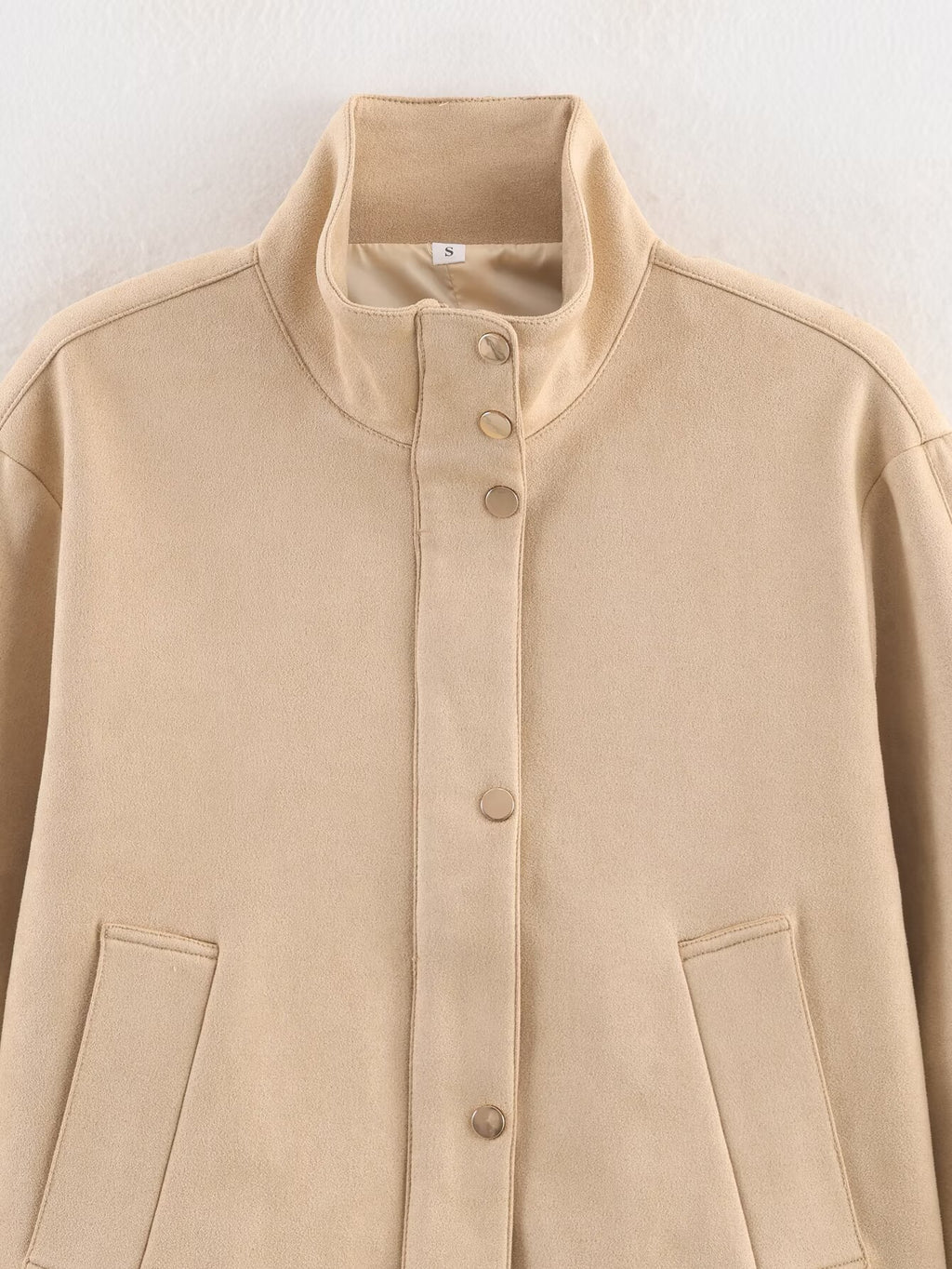 Women 2025 New Fashion Suede Jacket