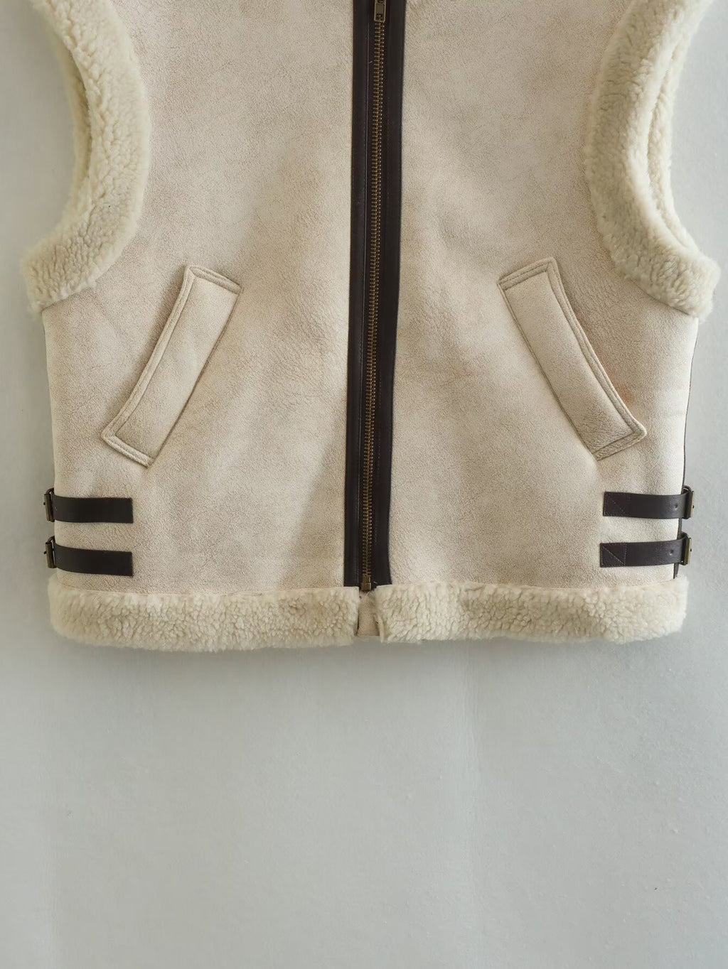 Women 2025 New Suede Vest