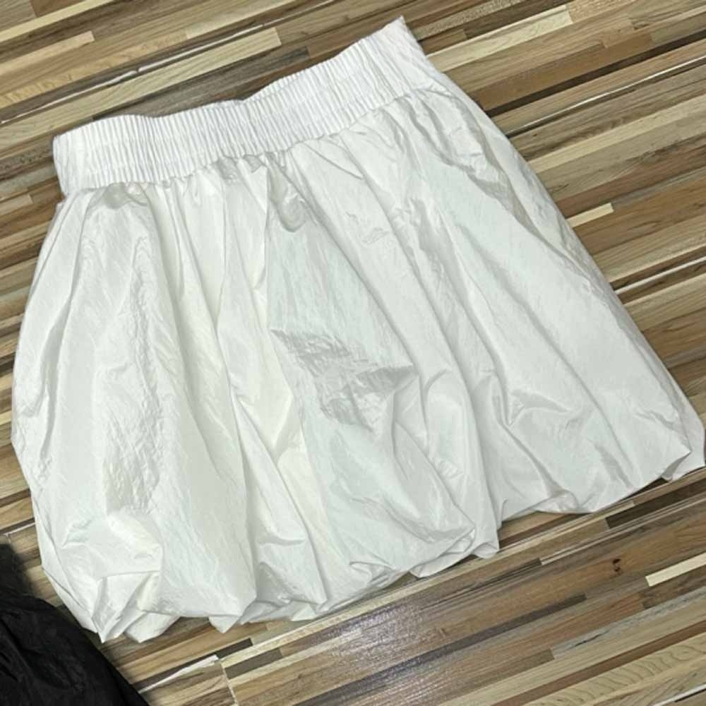 2026 women's new casual flower bud skirt loose fluffy skirt