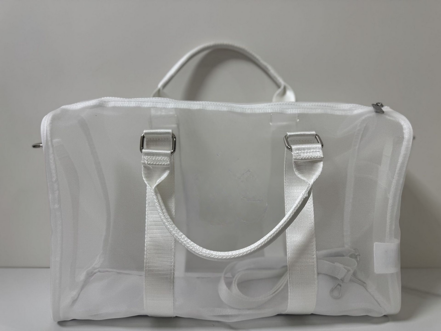 Women's Transparent Net Bag Bag Yoga Fitness Bag Sports Outdoor Fitness Bag Travel Diagonal Bag