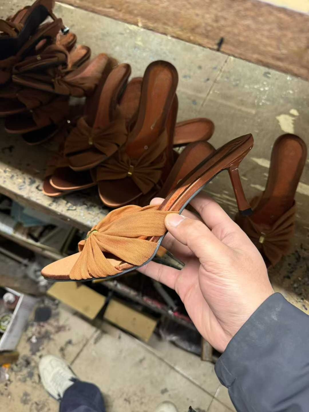 2026 New Open-Toe Stiletto High-Heeled Half-Mount Sandals - Versatile