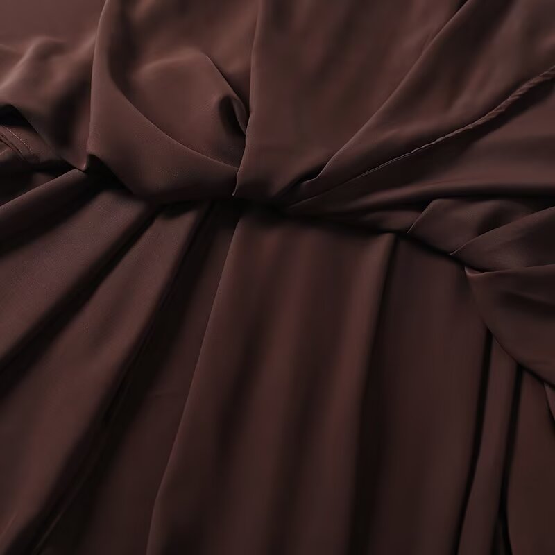 Women's casual versatile pleated MIDI skirt
