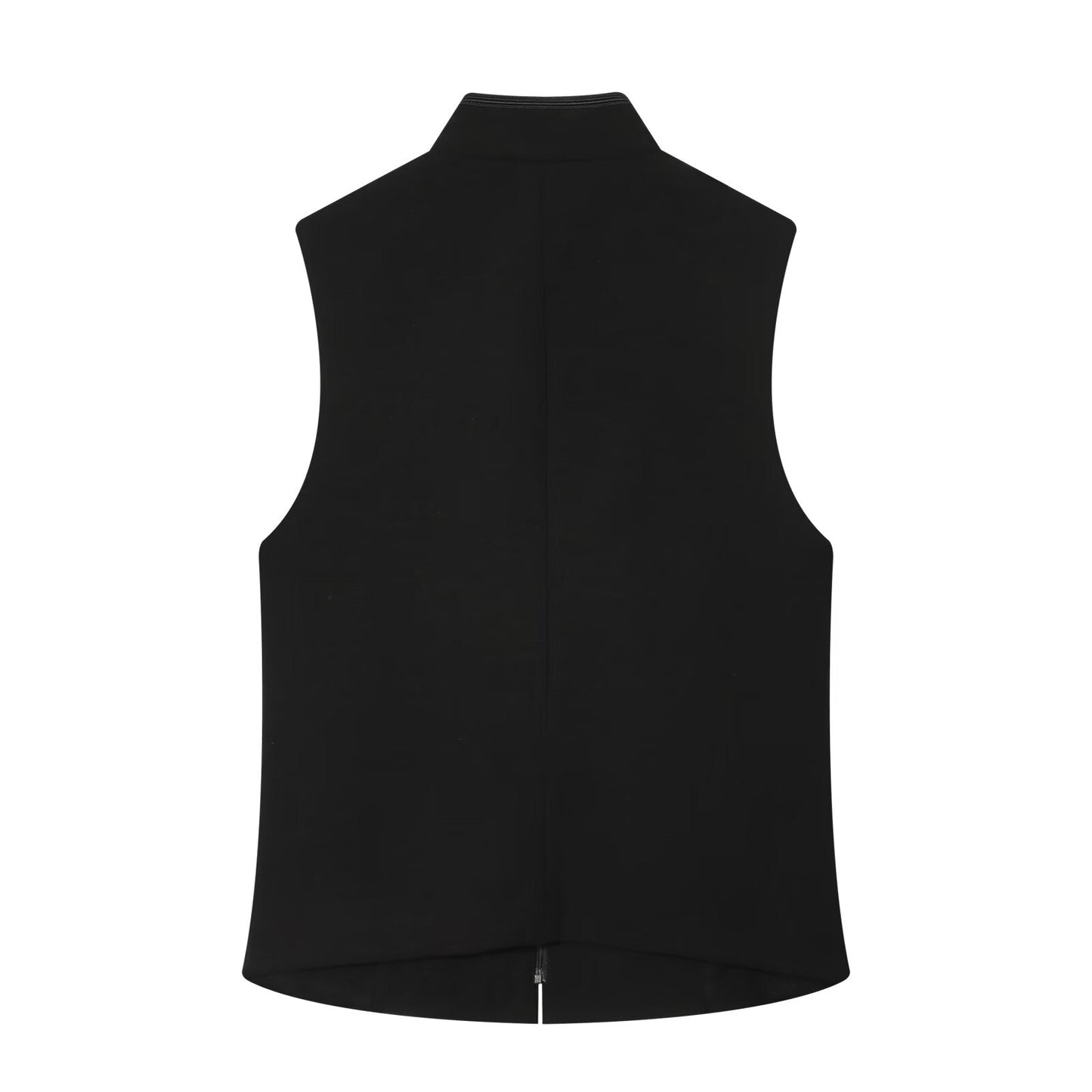 Women's rope knot decorative standing collar vest