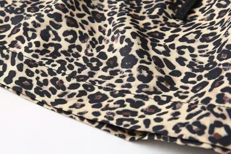 Women's animal striped printed shorts