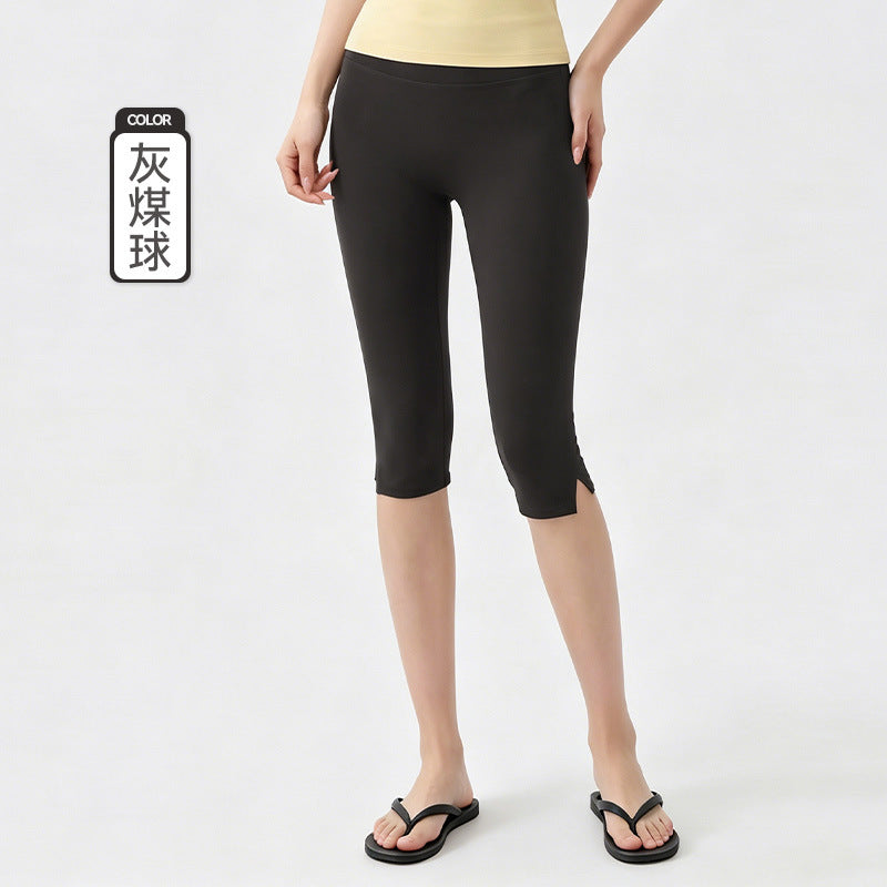 LU Women's 2026 new yoga pants tight abdomen fitness pants