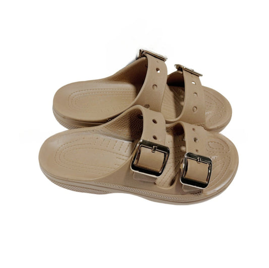 Women's new casual flat shoes summer soft-soled sandals and slippers have a shoe box