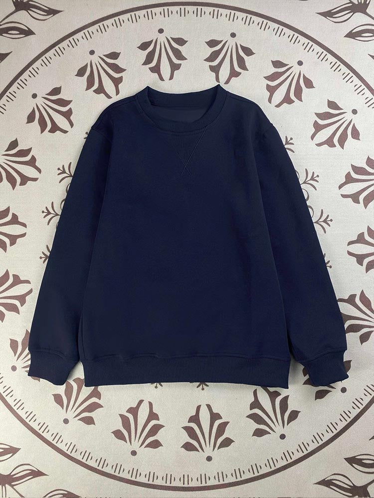 Women 2025 New Fashion Long-sleeved Thin style sweatshirt