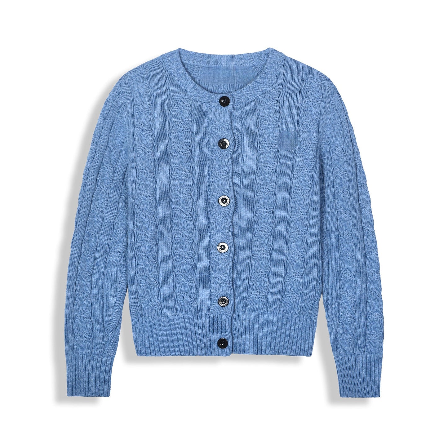Women's new O-neck slim sweater long sleeve sweater
