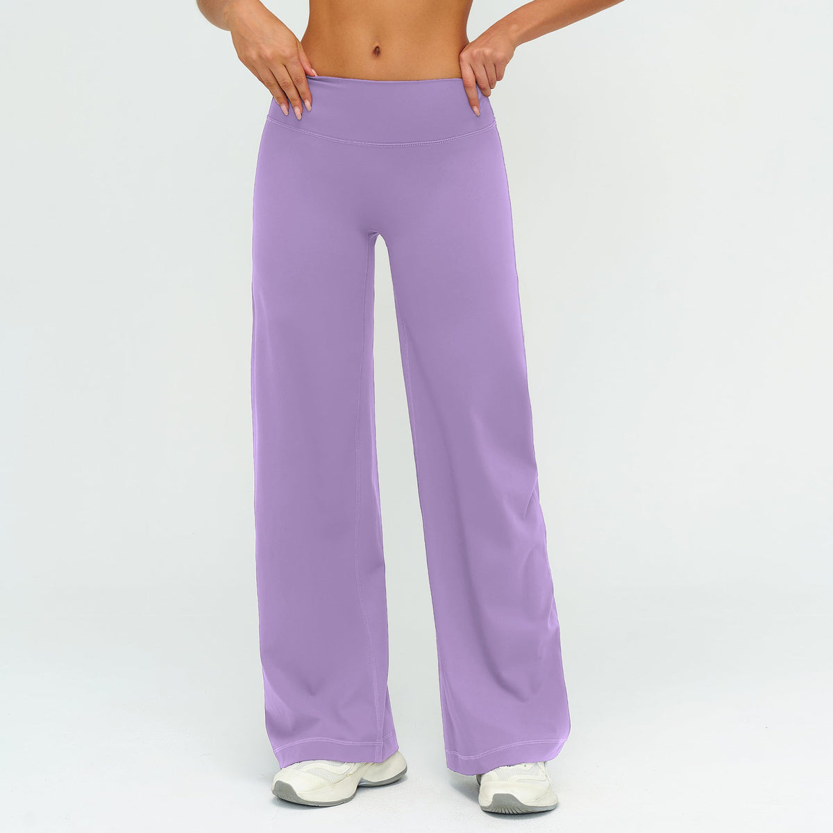 Women's new sanding slim pants loose wide-leg casual pants