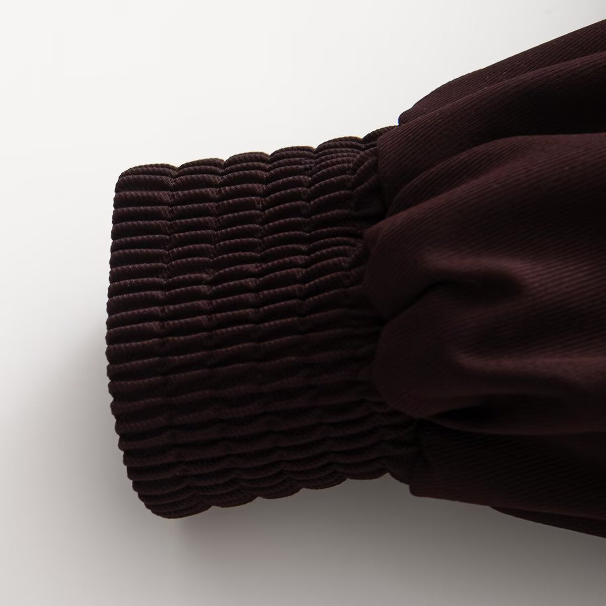 Women's long sleeved lapel short Coat