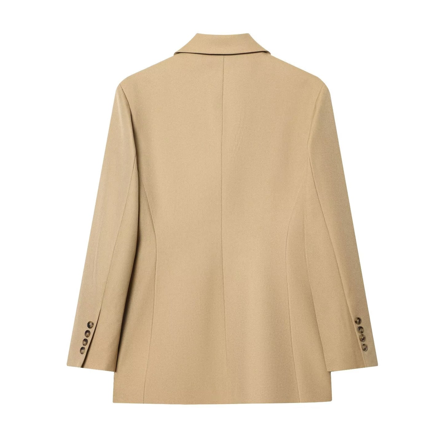suit Women's 2 pieces slim double breasted Blazer Coat +Pants