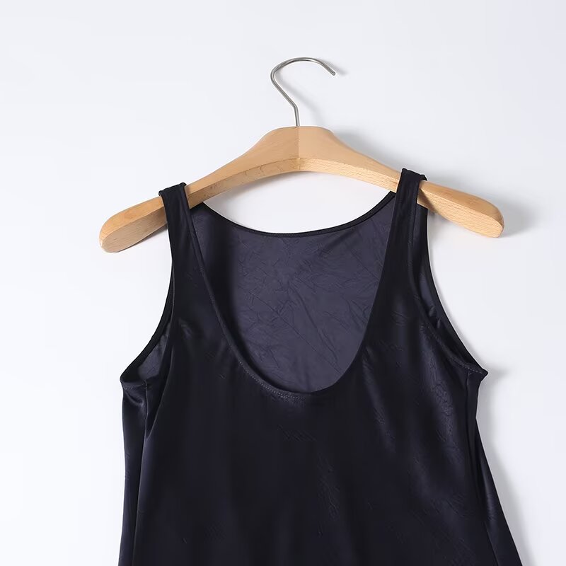 Women's O-Neck sleeveless backless dress