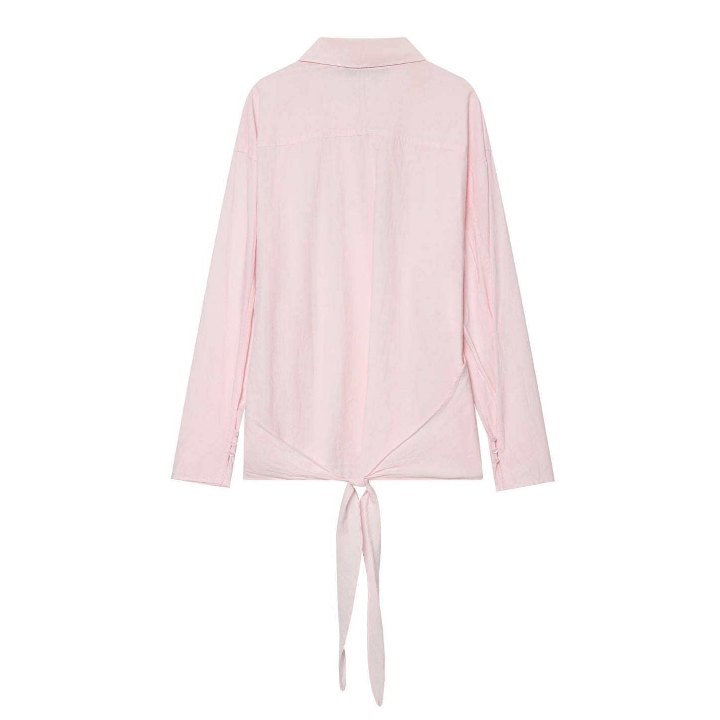 Women's bow decoration loose shirt