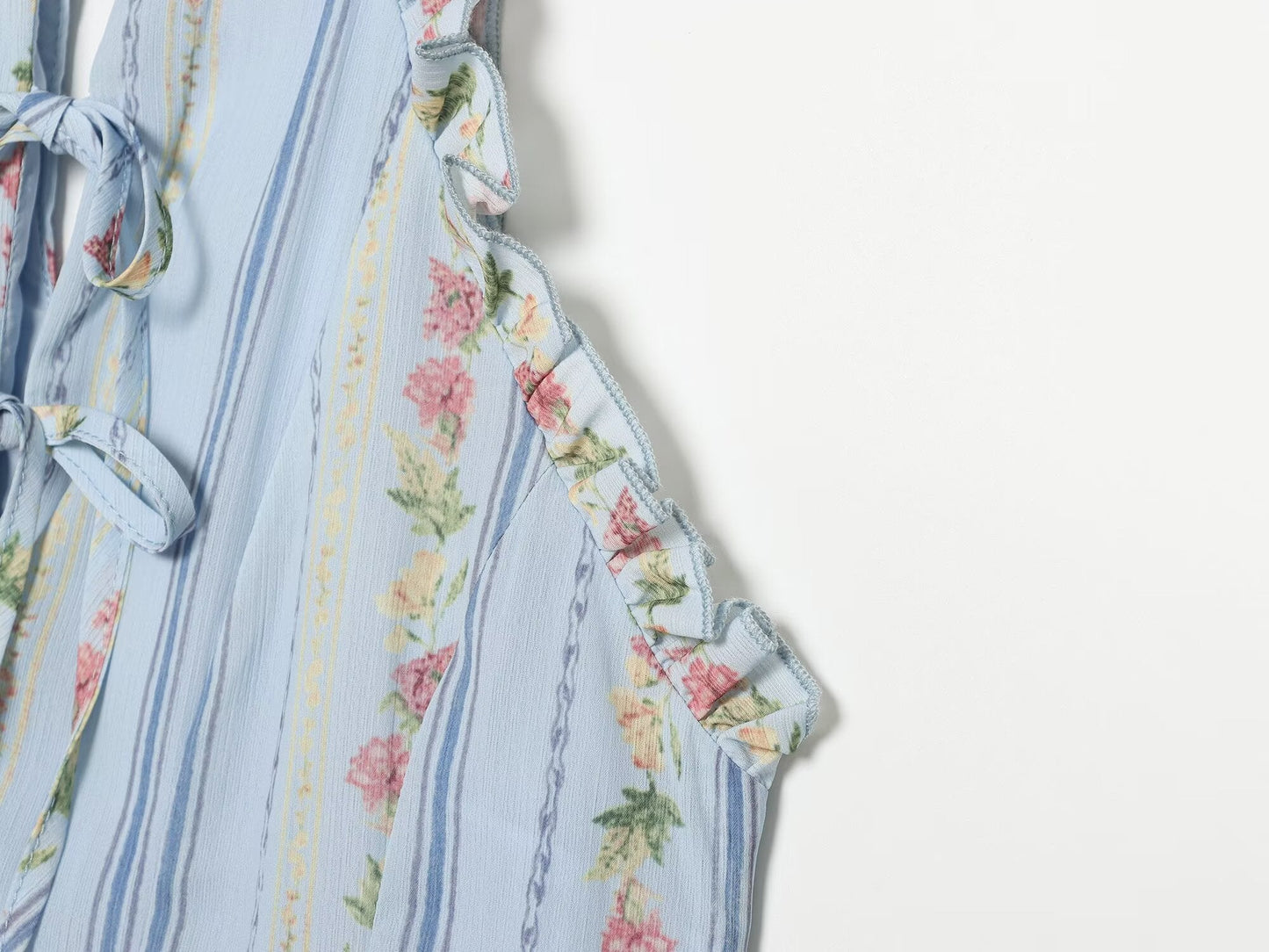Women's floral print Halter neck mini dress
